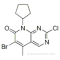 6-Bromo-2-kloro-8-siklopentil-5-metilpirido [2,3-d] pirimidin-7 (8H) -on CAS No.:1016636-76-2 CAS 1016636-76-2